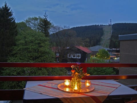 gemütliche Ferienwohnung mit Bocksbergblick