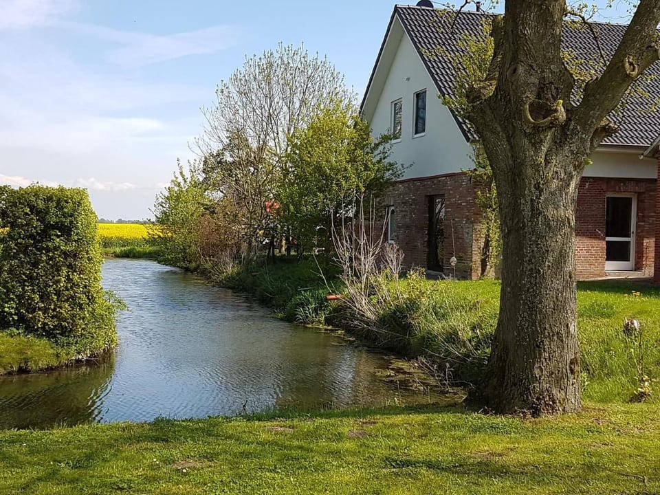 in Landschaftspolder mit Großem Garten - Bunde