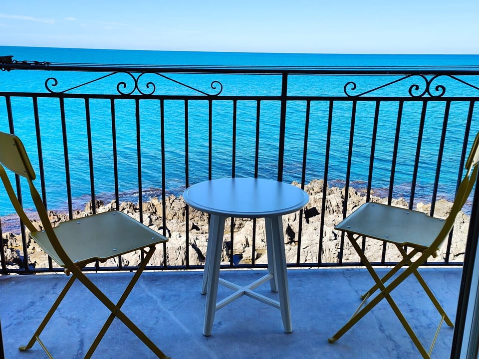 Studio-Apartment im alten Stadtzentrum mit schöner Aussicht und Balkon mit Blic - Cefalù