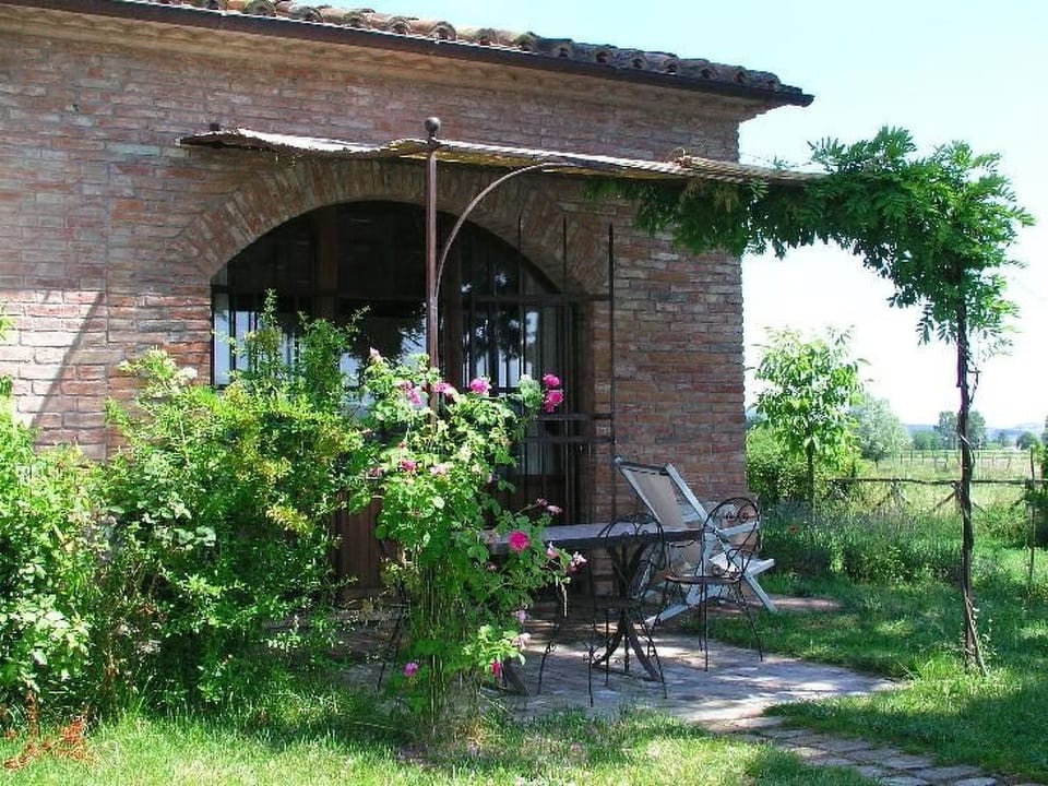 mit hoher Decke in der Wohnküche und eigener Laube - Monteleone d'Orvieto