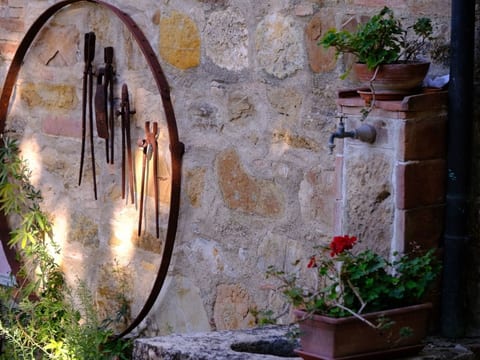Wohnung La Capanna mit Garten und Pool