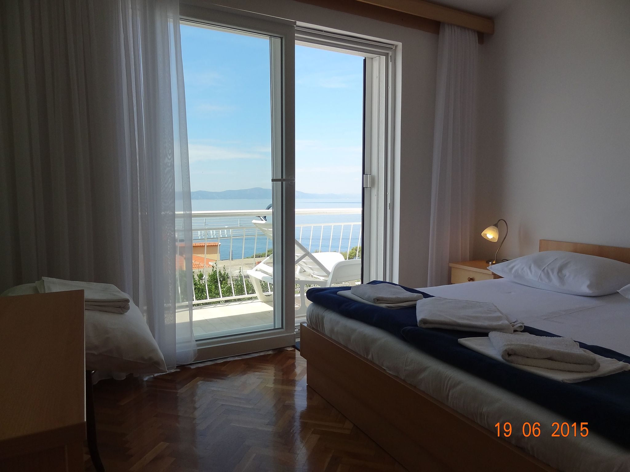 Ruhige Ferienwohnung mit Meerblick