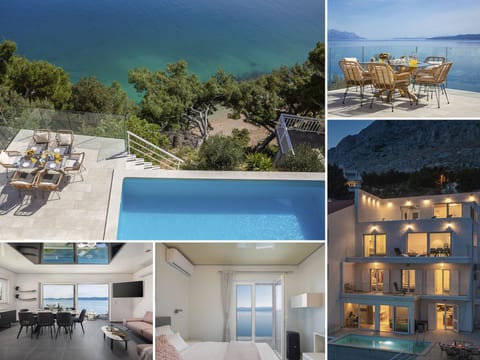 Villa am Strand - Privater beheizter Pool
