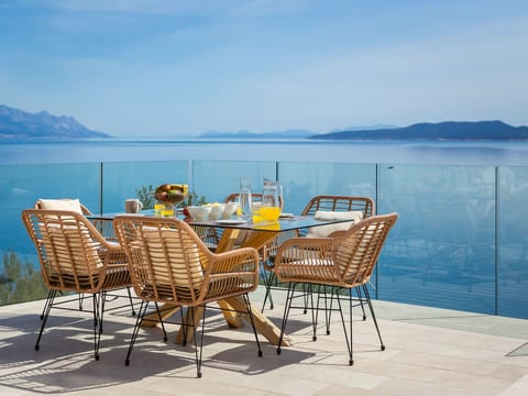 Villa am Strand - Privater beheizter Pool
