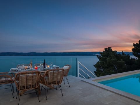 Villa am Strand - Privater beheizter Pool