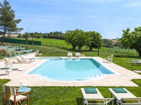 Villa i Gelsi Marche Urlaub, privater Pool