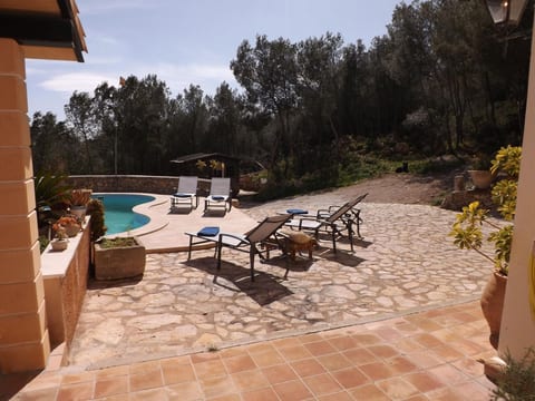 Finca Es Cau, mit Schwimmbad, Meerblick und Wifi