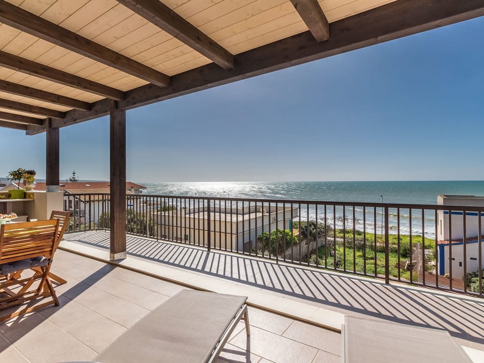 Appartement in Donnalucata mit Möblierter Terrasse und Meerblick - Scicli