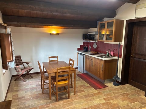 Rote Wohnung Bauernhaus