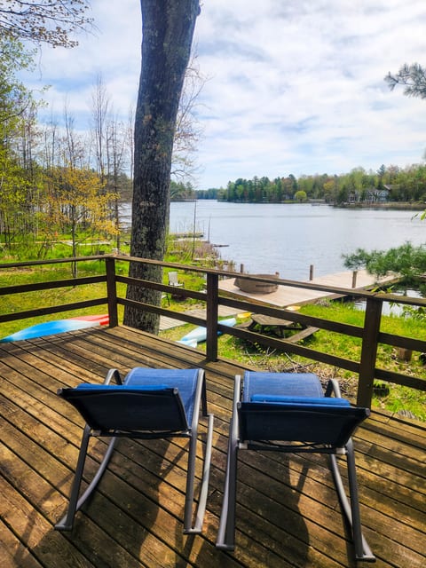 Rock, relax, repeat—your lakeside rhythm awaits.”