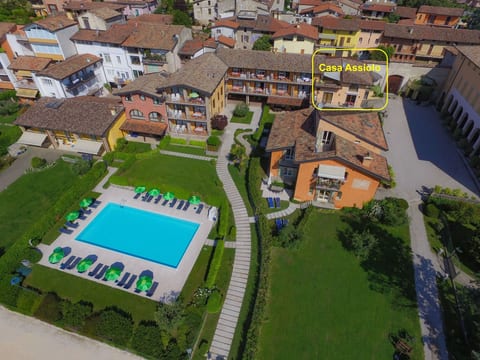 Wohnung mit privatem Garten und schöner Aussicht