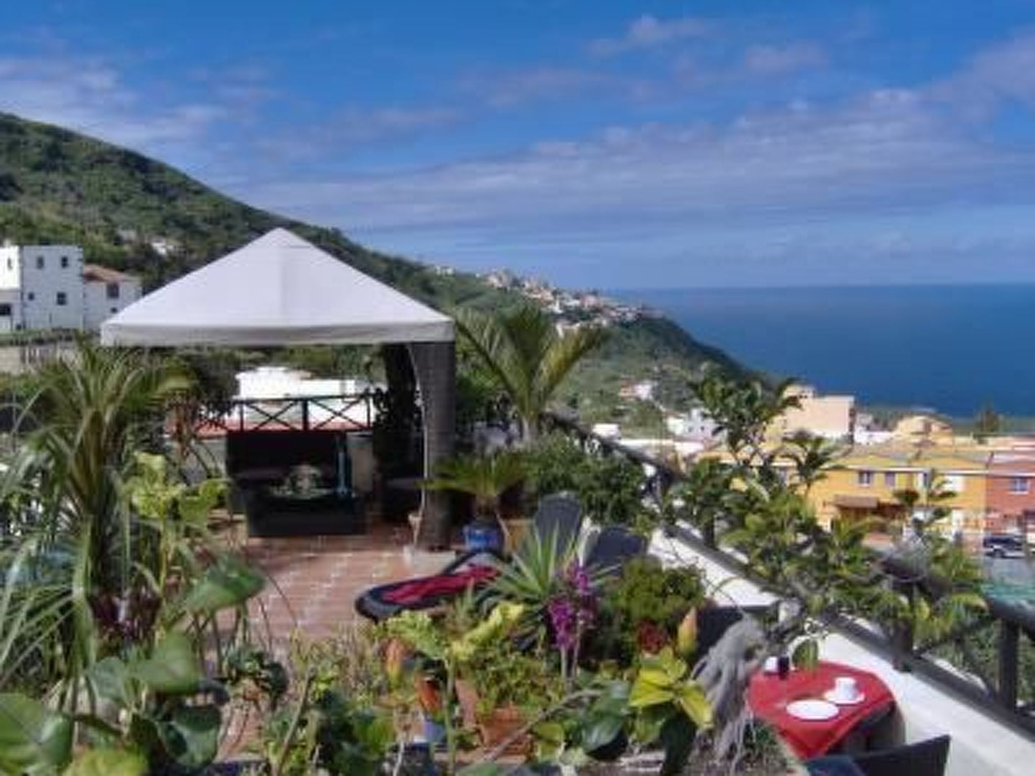 mit Blick auf das Wasser