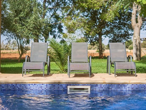 Rustikale Villa mit privatem Pool