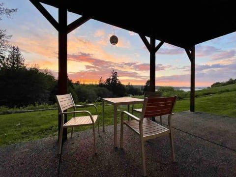 Sunset view from the suite patio