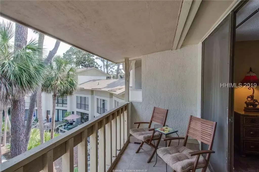 Third floor balcony overlooking your tropical oasis