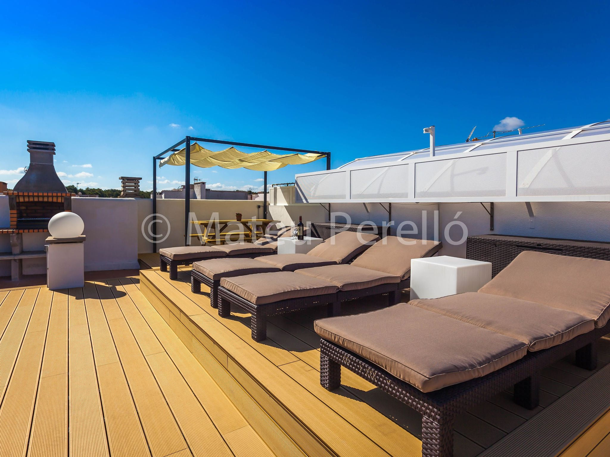 Appartement in Son Baulo mit Grill