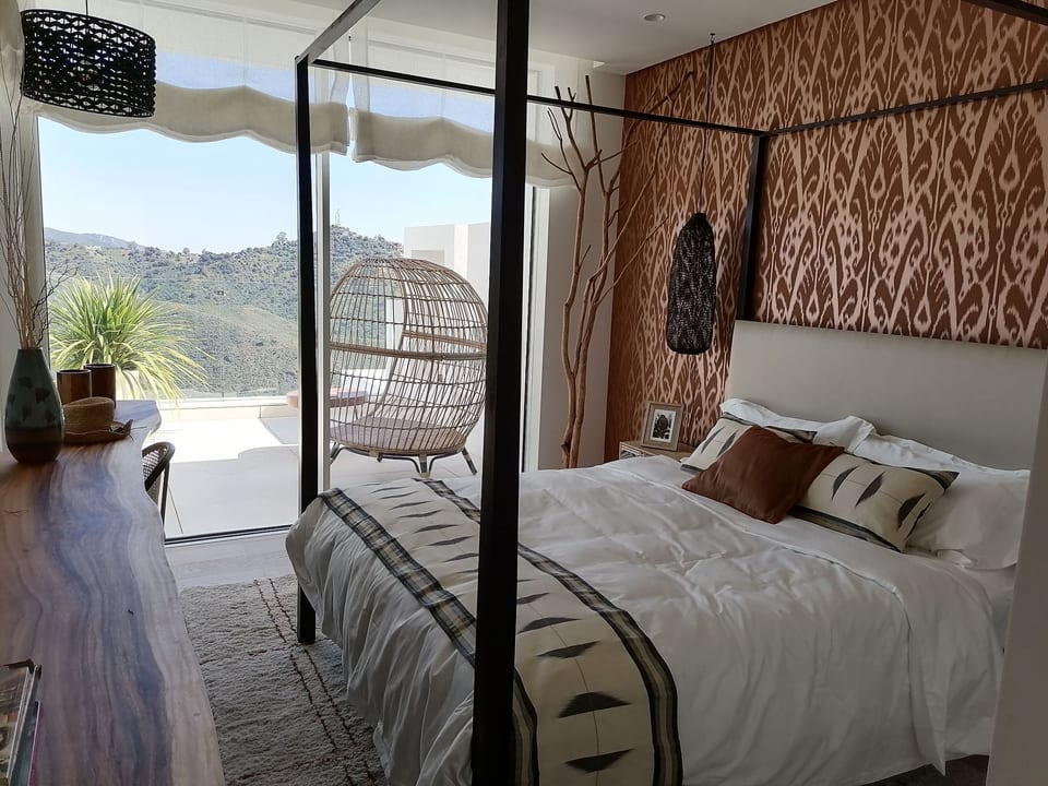 Exklusives Neubau-Penthouse mit Meerblick und Pool - Ojén