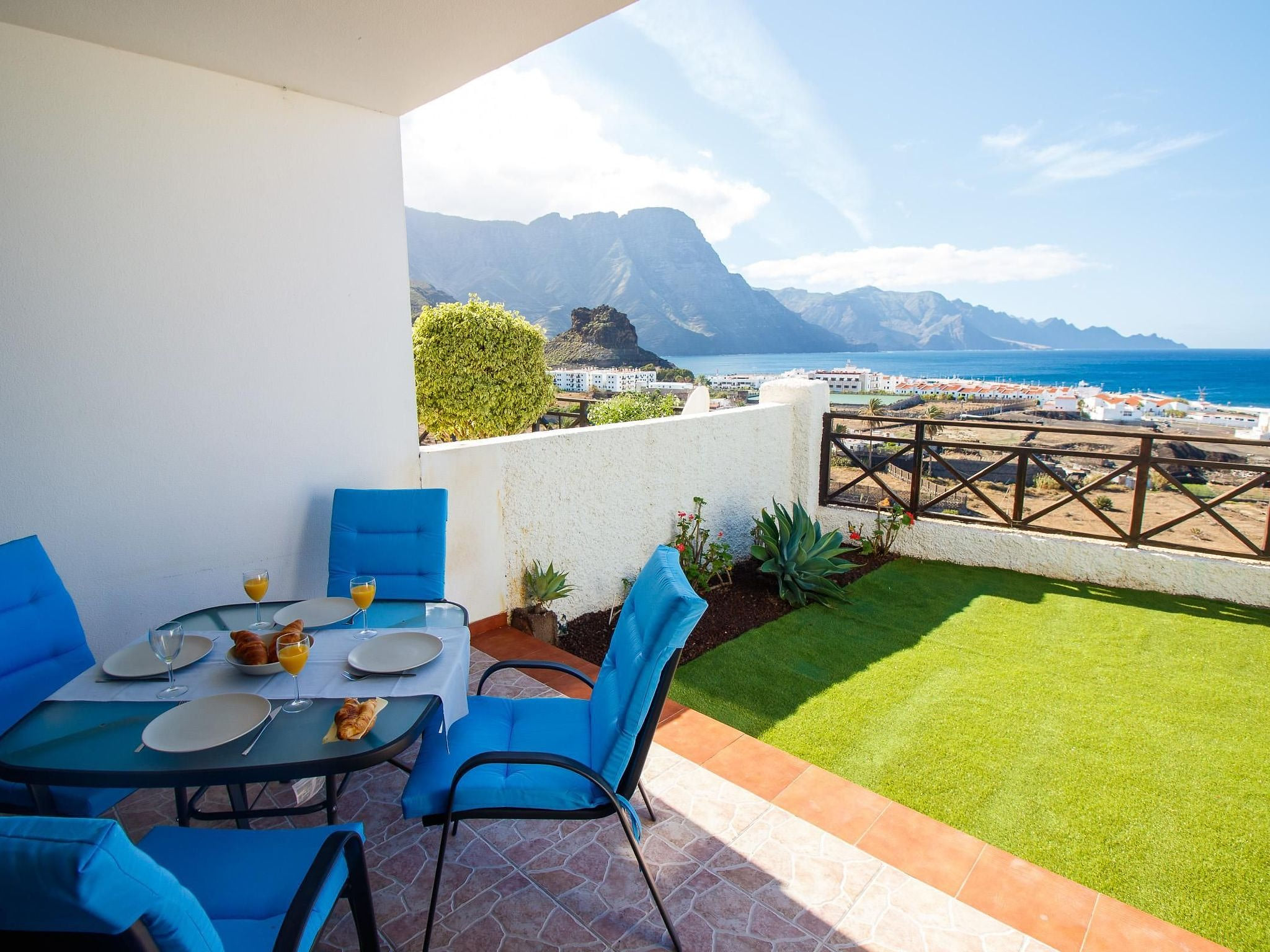 Komfortable Ferienwohnung in El Turman mit Terrasse