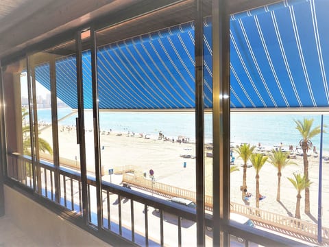 Fewo Casa Blanca 1 mit Blick auf das Wasser