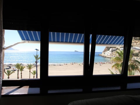 Fewo Casa Blanca 1 mit Blick auf das Wasser