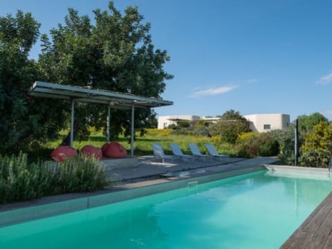 Villa Vendicari Senior Parkplatz, Schwimmbad.