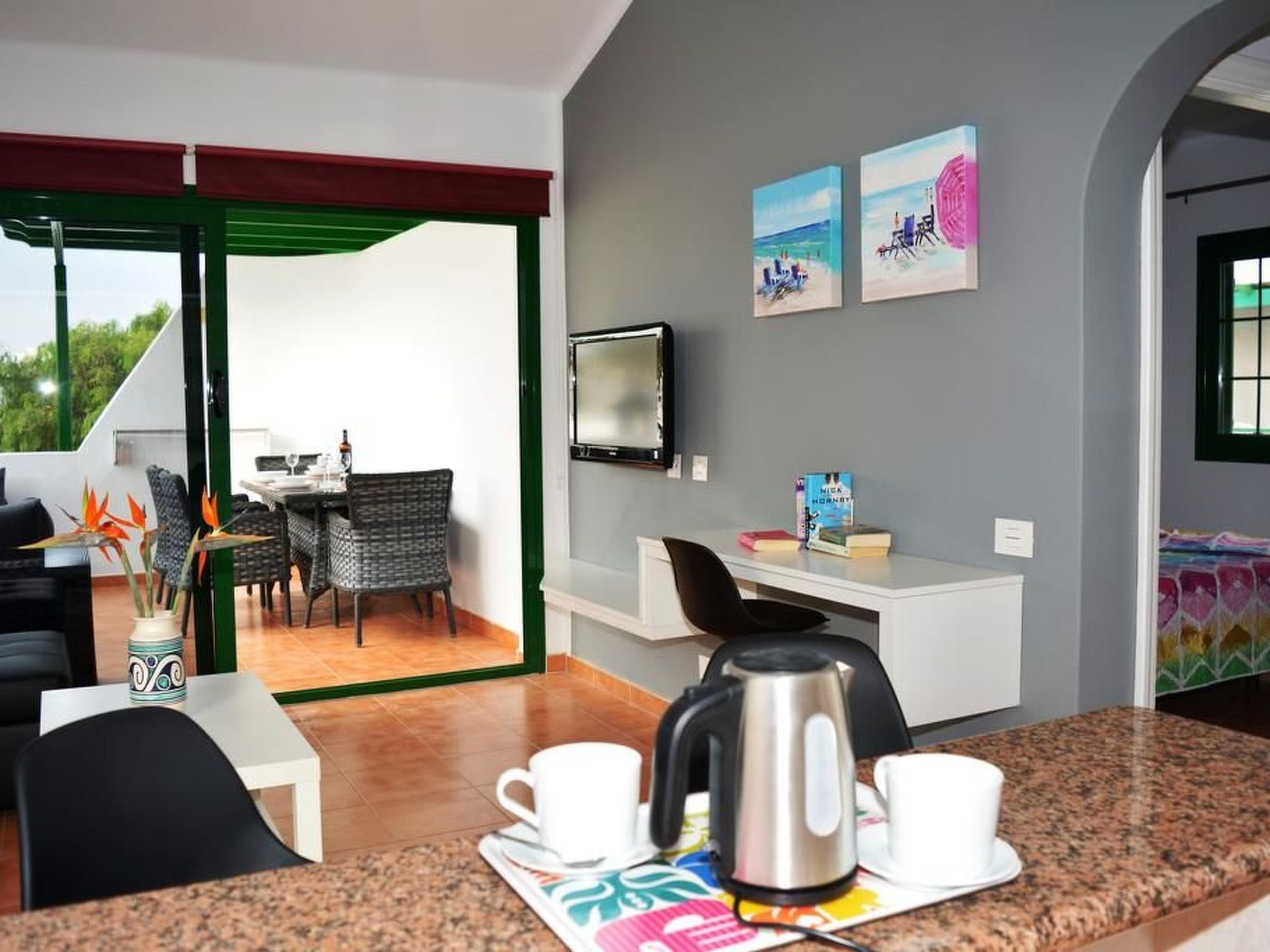 Apartamento con terraza