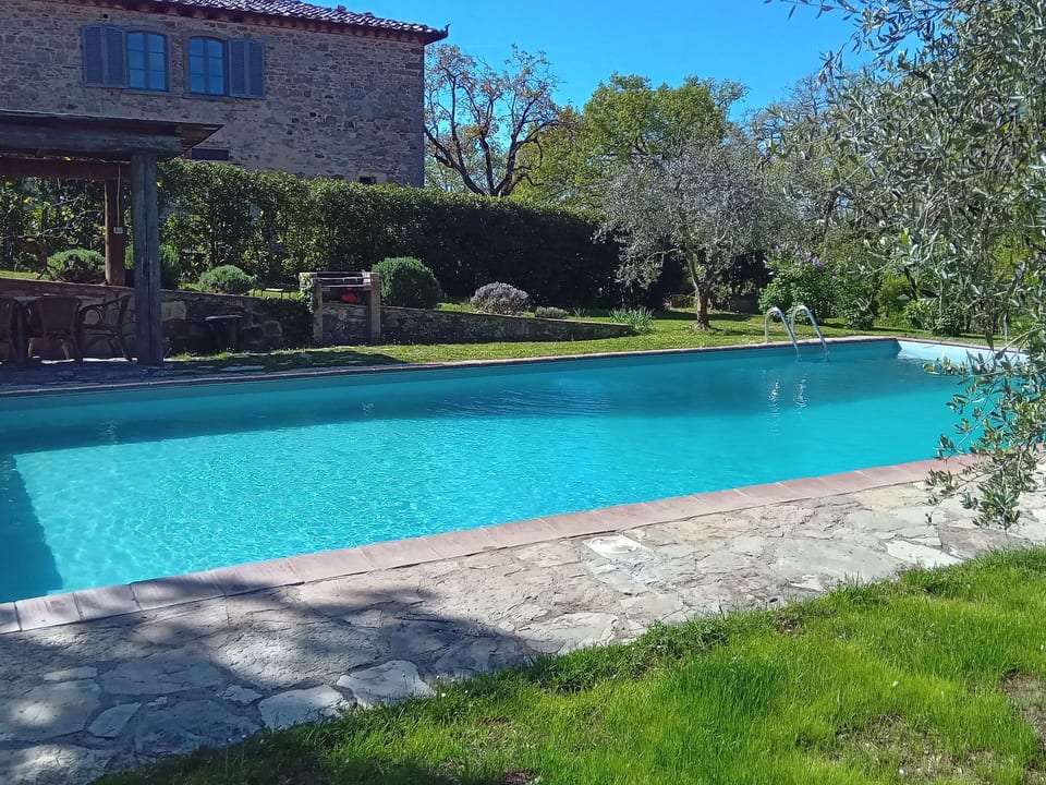 Anwesen Casa Colonica mit eigenem Garten und Grill - Gaiole in Chianti