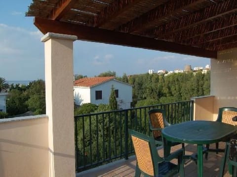 Unterkunft mit Terrasse am Meer