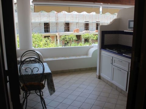 Wohnung in Lipari mit Terrasse