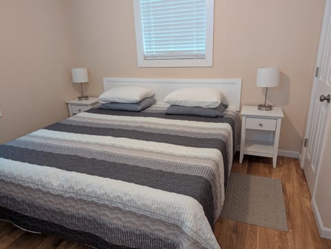 Bedroom 1, Split King Adjustable bed, on-suite bathroom