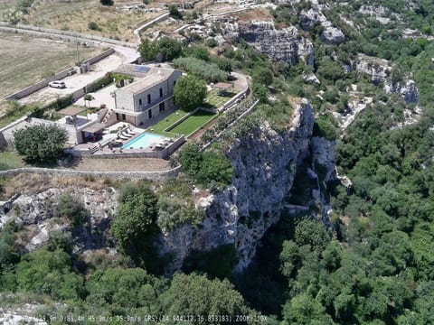 Komfortable Villa Castello - Blick auf Cava d'Ispica