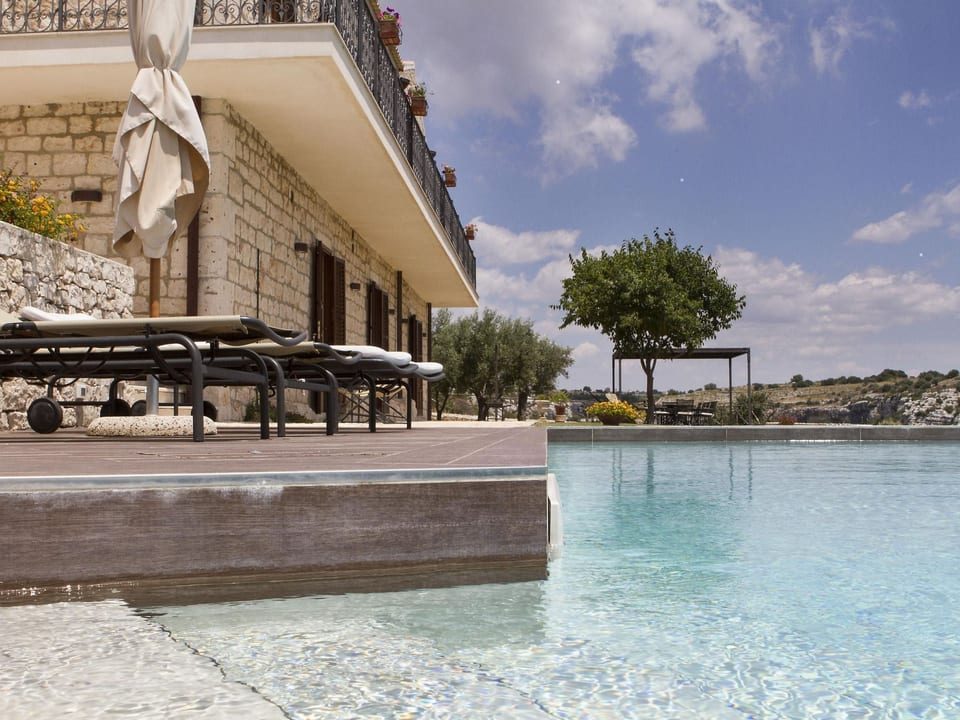 Komfortable Villa Castello - Blick auf Cava d'Ispica - Modica