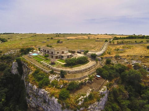 Komfortable Villa Castello - Blick auf Cava d'Ispica