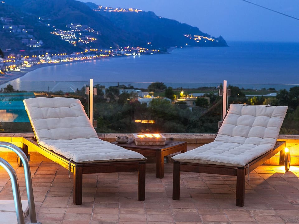 Villa de vacaciones con jacuzzi - Taormina