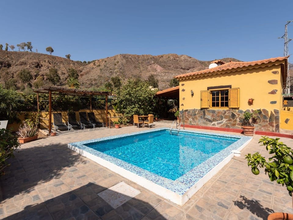 La Almendra mit Terrasse - San Bartolomé de Tirajana