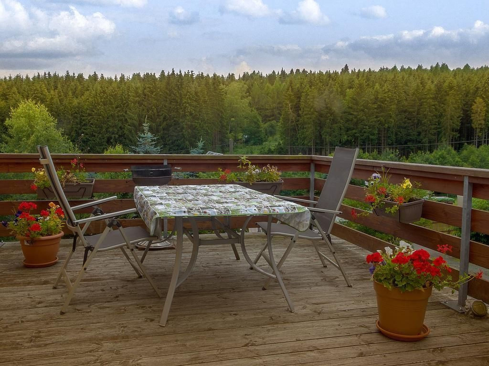 Appartement mit Bergblick