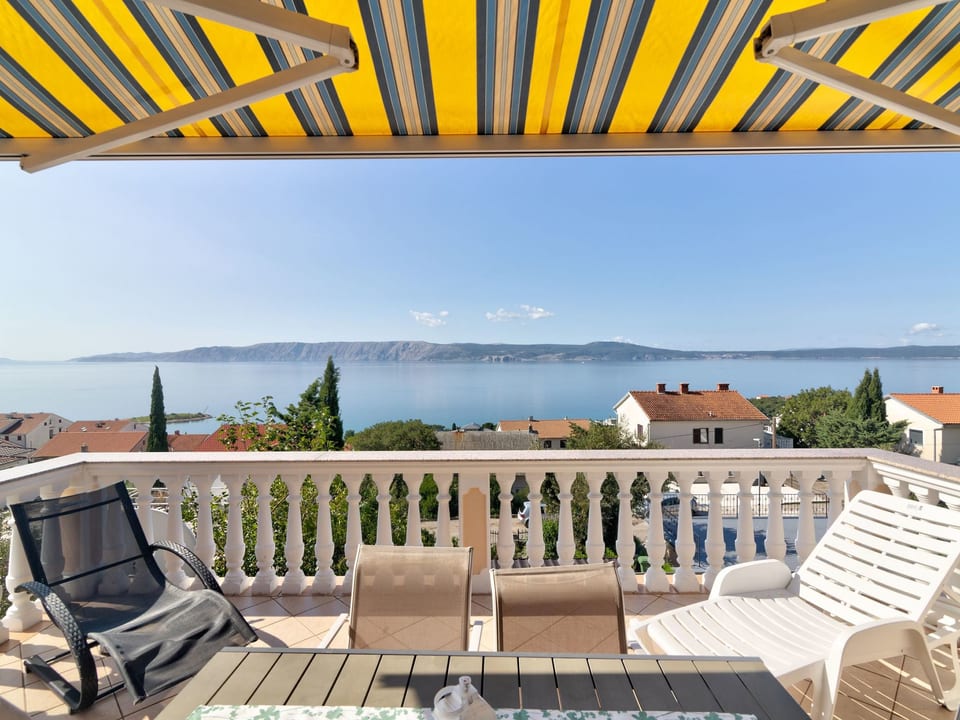 Wohnung für 6 Personen mit Panoramablick aufs Meer - Novi Vinodolski