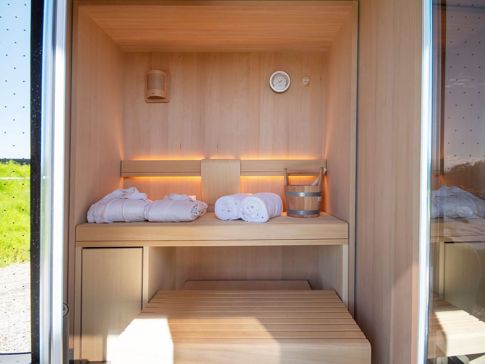 (9)Hüttenstil Sauna - Schleiden