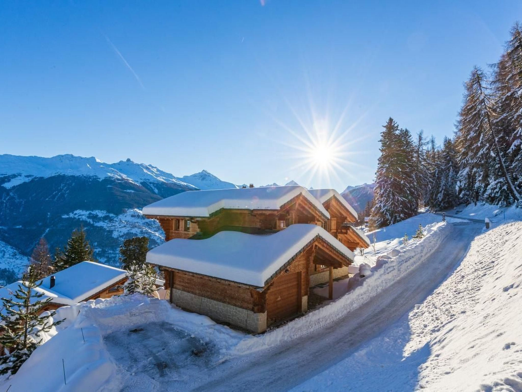Luxuriöses Chalet mit privatem Spa und großem Panorama