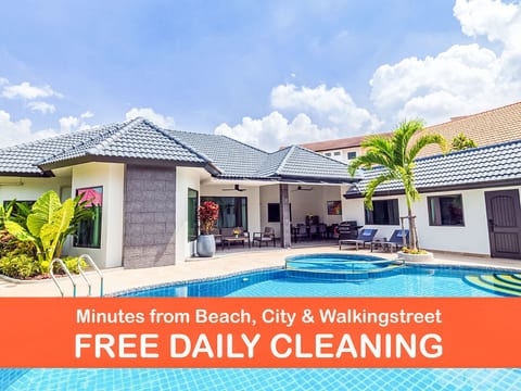 Villa Pattaya Hill, minutes from the city and beach