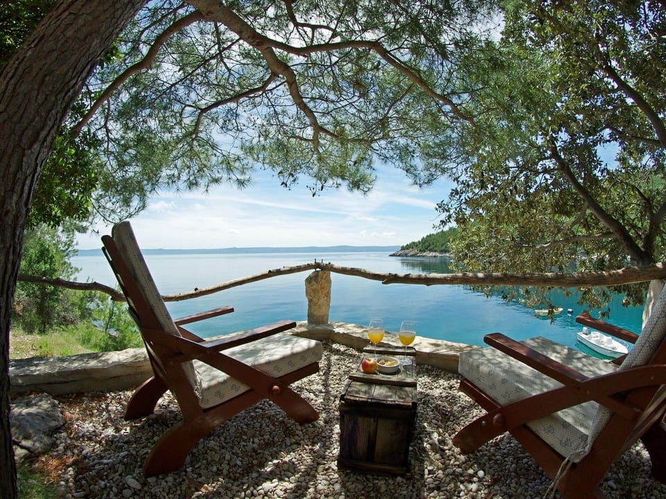 à Selca avec jardin, terrasse et barbecue - Selca, Brač