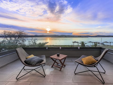 Villa "Lu-Ma" mit Blick auf das Wasser