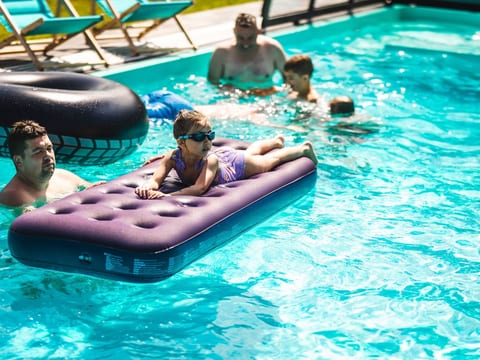 with swimming pool