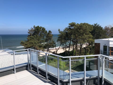 Appartement in Gąski mit Terrasse