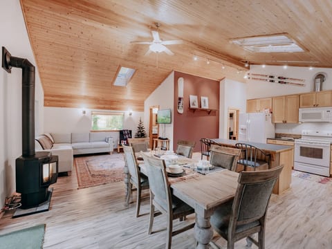 Diese Hütte im Ranch-Stil ist perfekt für die Fa