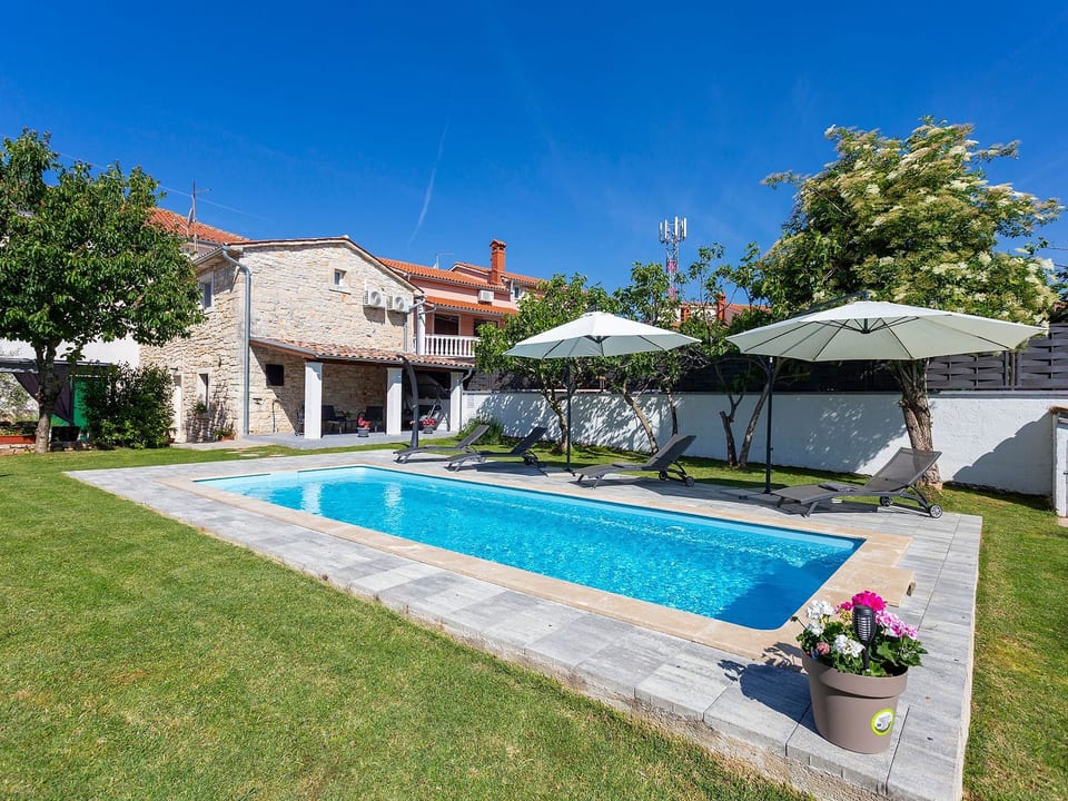 Haus Furlani mit schönem Garten und privatem Poo - Svetvinčenat