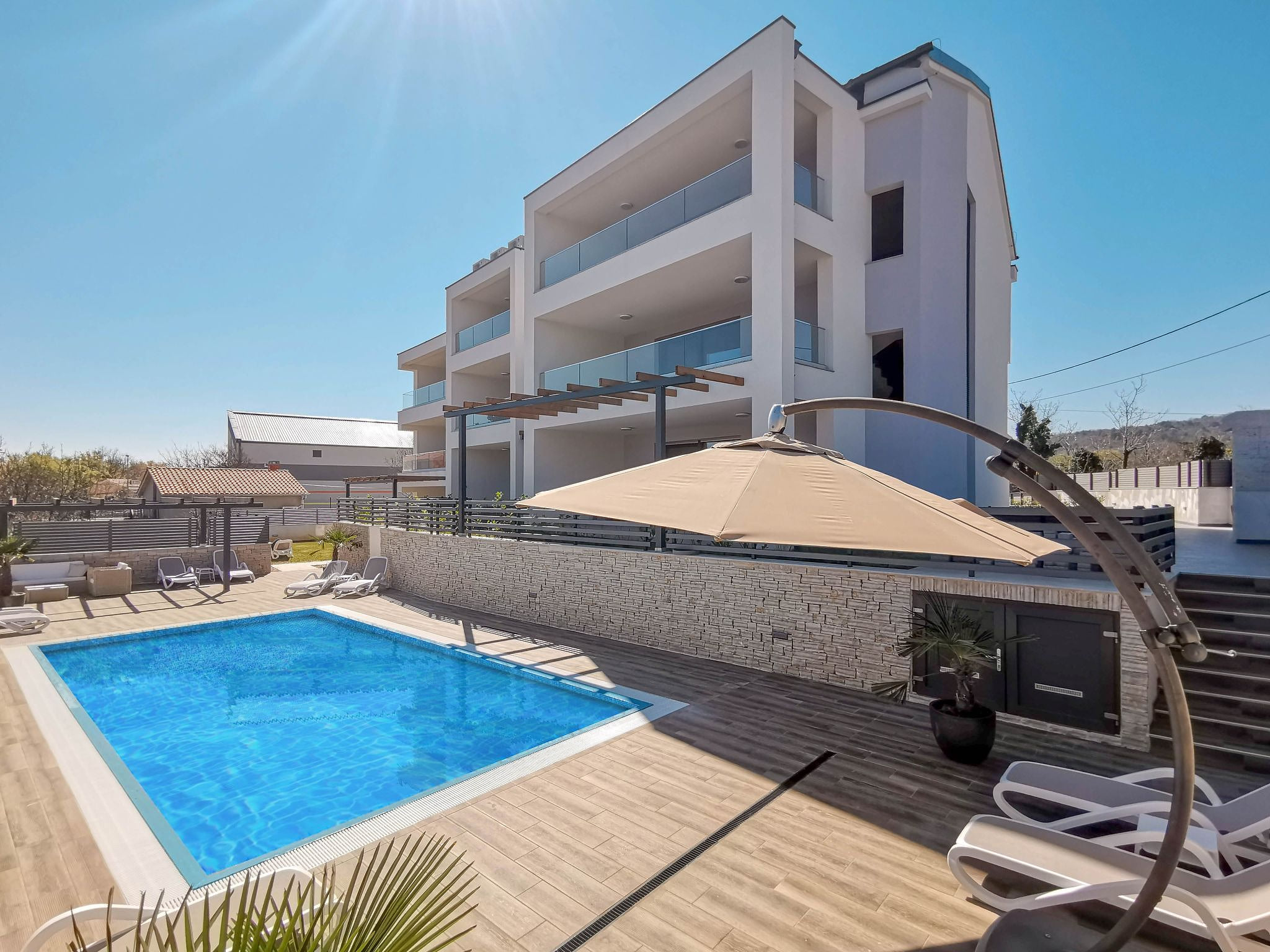 für 5 Personen ca. 68 m&sup2; in Šilo, Adriaküste Kroatien (Kroatische Inseln)