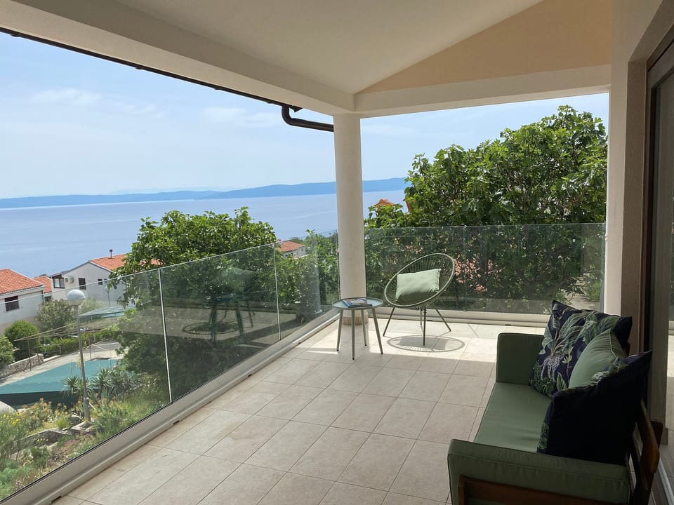Appartement de vacances fraîchement rénové avec vue sur la mer - Labin