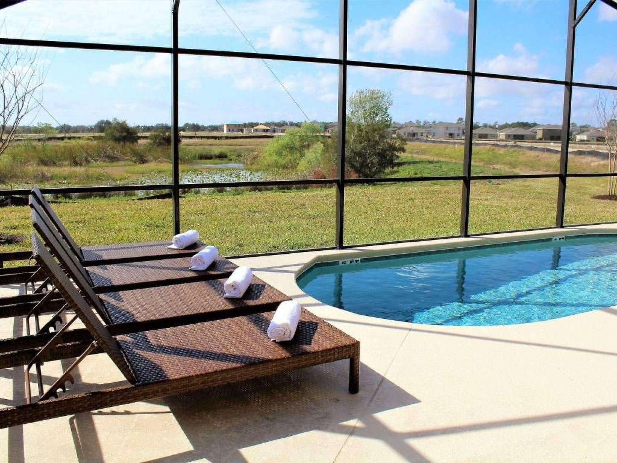 Haus in Davenport mit privatem Parkplatz und schöner Aussicht