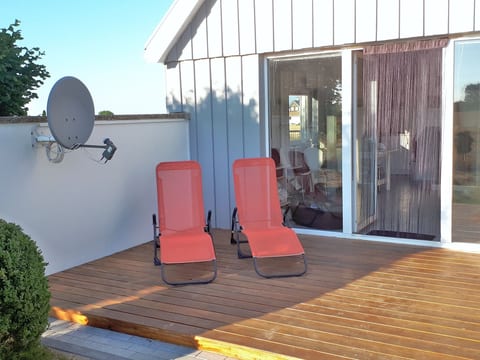 mit Grill und Garten in Neukirchen